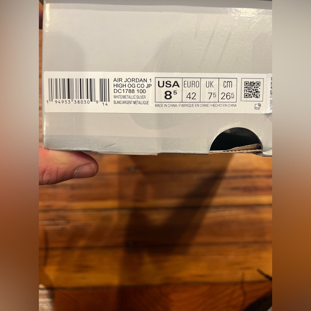 Size 8.5 - Jordan 1 Retro High CO.JP Midnight Navy